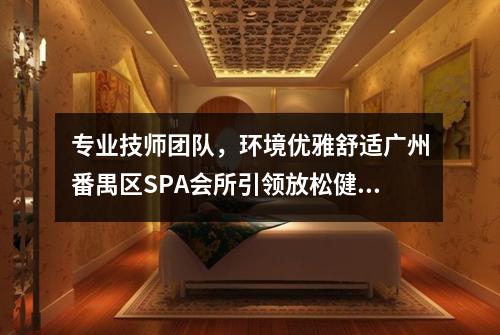 专业技师团队，环境优雅舒适广州番禺区SPA会所引领放松健康新潮流